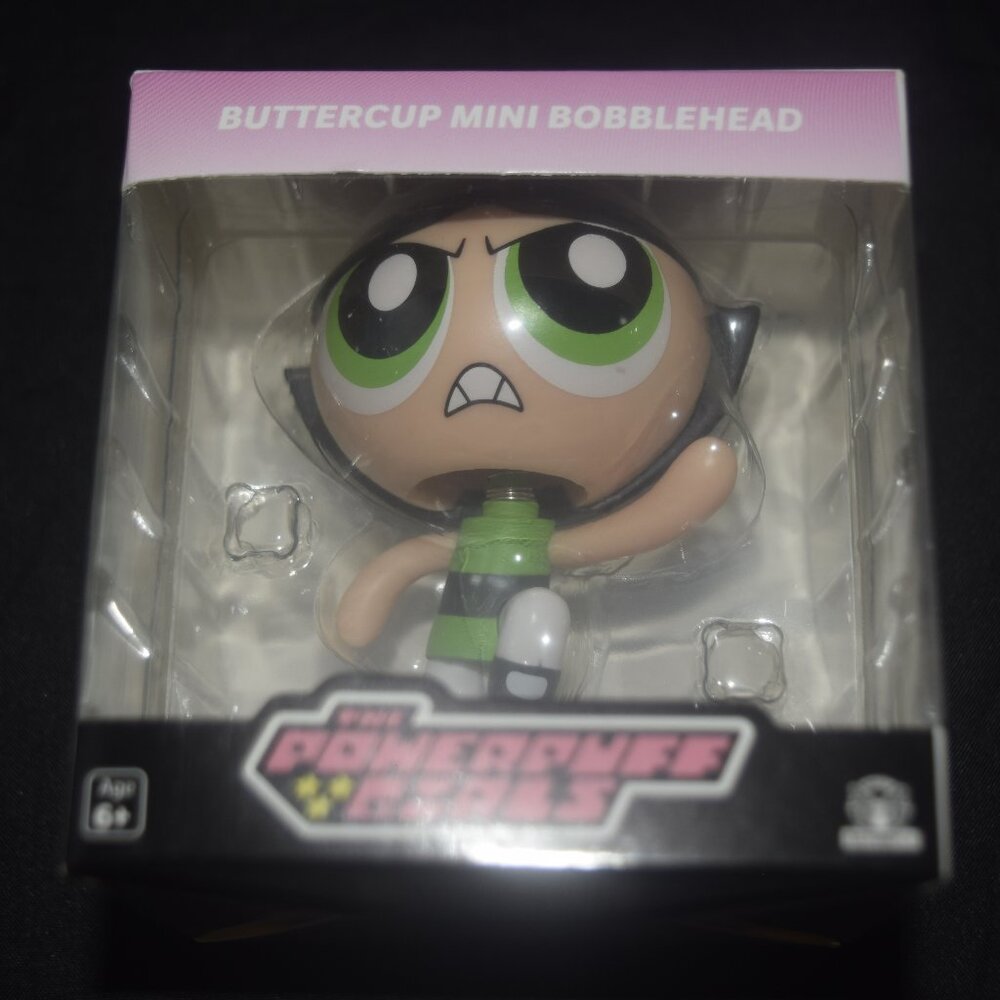 Powerpuff Girls Buttercup Mini Bobblehead - CultureFly Exclusive - New In Box